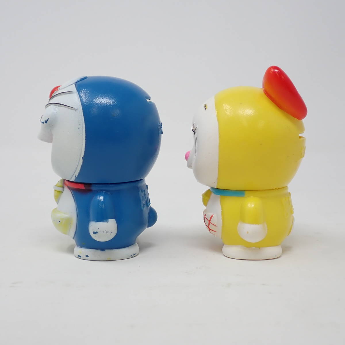 銀行 貯金箱 協和銀行 ドラえもん＆ドラミちゃん ソフビ 2体セット