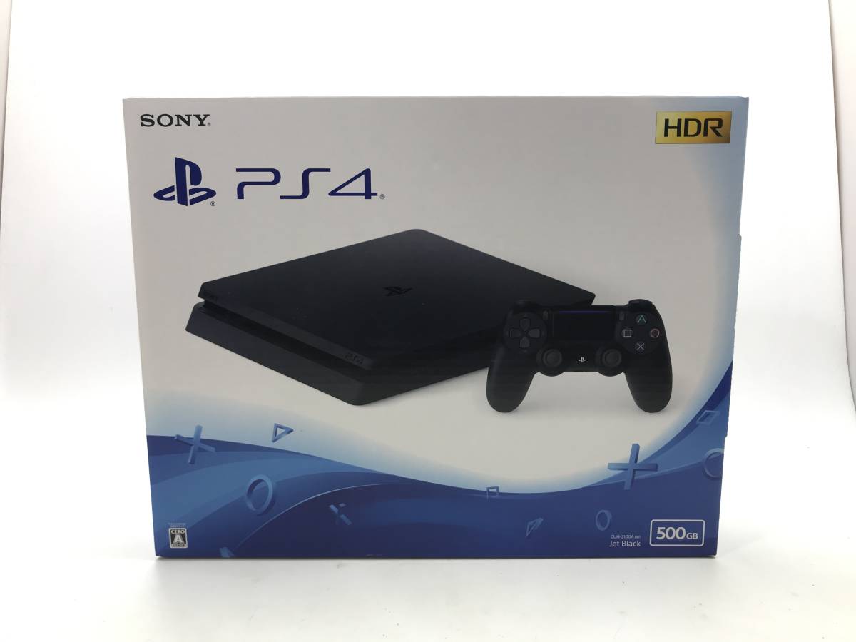 4251】[1円～] PS4 本体 CUH-2100A ジェットブラック