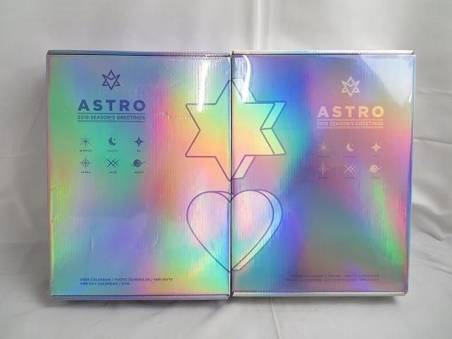 同梱可】未開封 韓流 ASTRO SEASON'S GREETINGS 2019 2種 HOLIDAY Ver