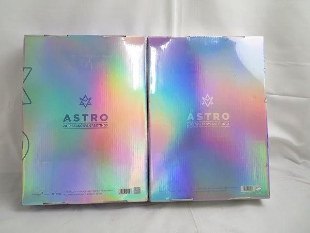 同梱可】未開封 韓流 ASTRO SEASON'S GREETINGS 2019 2種 HOLIDAY Ver