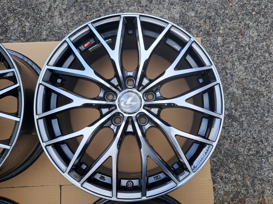 良品】 ウエッズ レオニス MX 17×7J +53 5H114.3 ハブ径73mm BMCMC