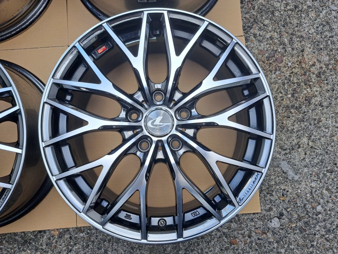 リオ 良品】 ウエッズ レオニス MX 17×7J +53 5H114.3 ハブ径73mm BMCMC