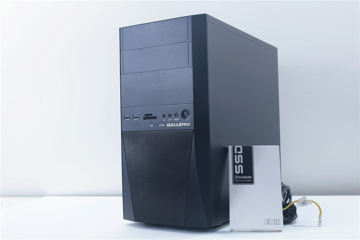 激安ゲーミングPC AMD 4コア GTX760 SSD+HDD Windows11 Pro office 2021