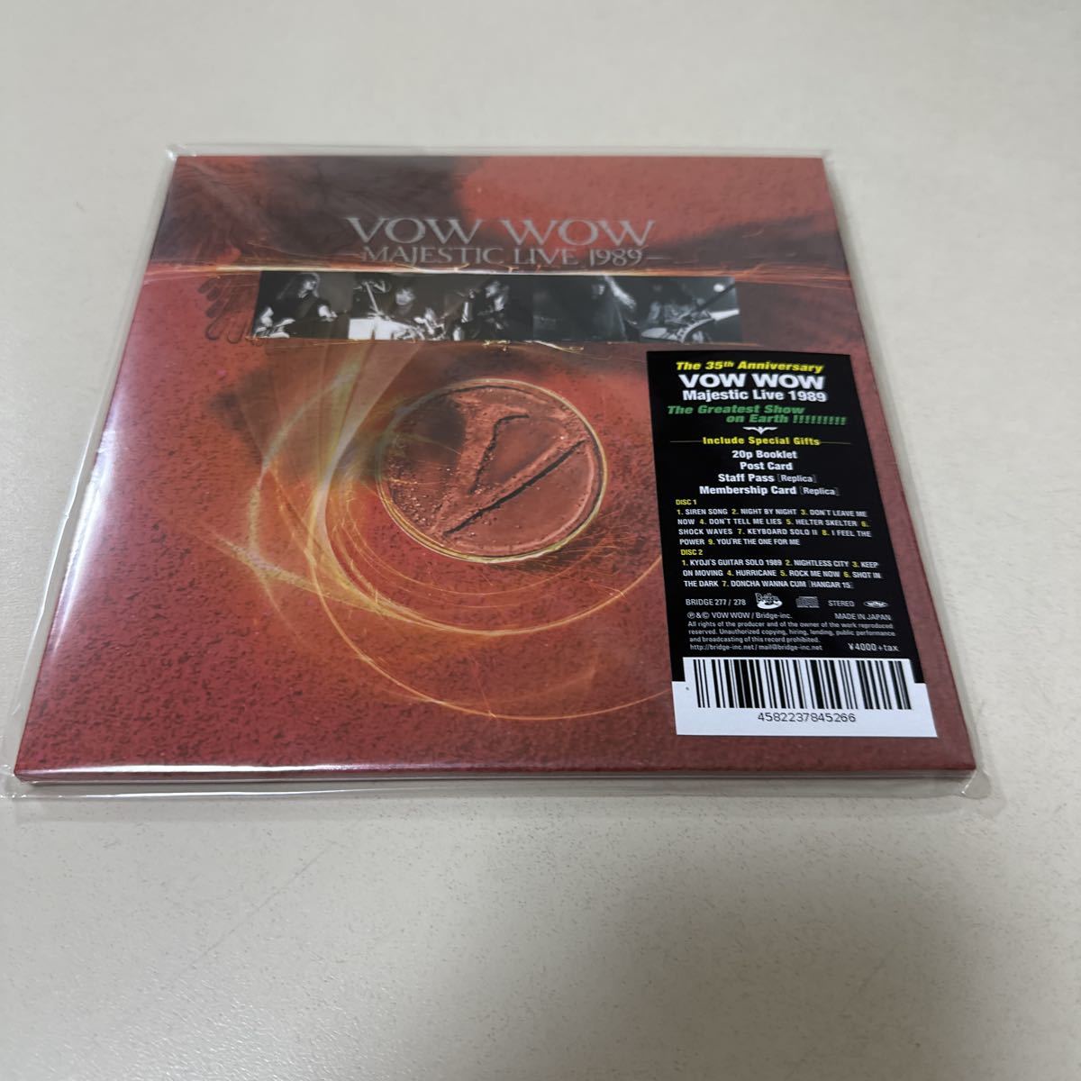 MAJESTIC LIVE 1989／BOWWOW／VOW WOW