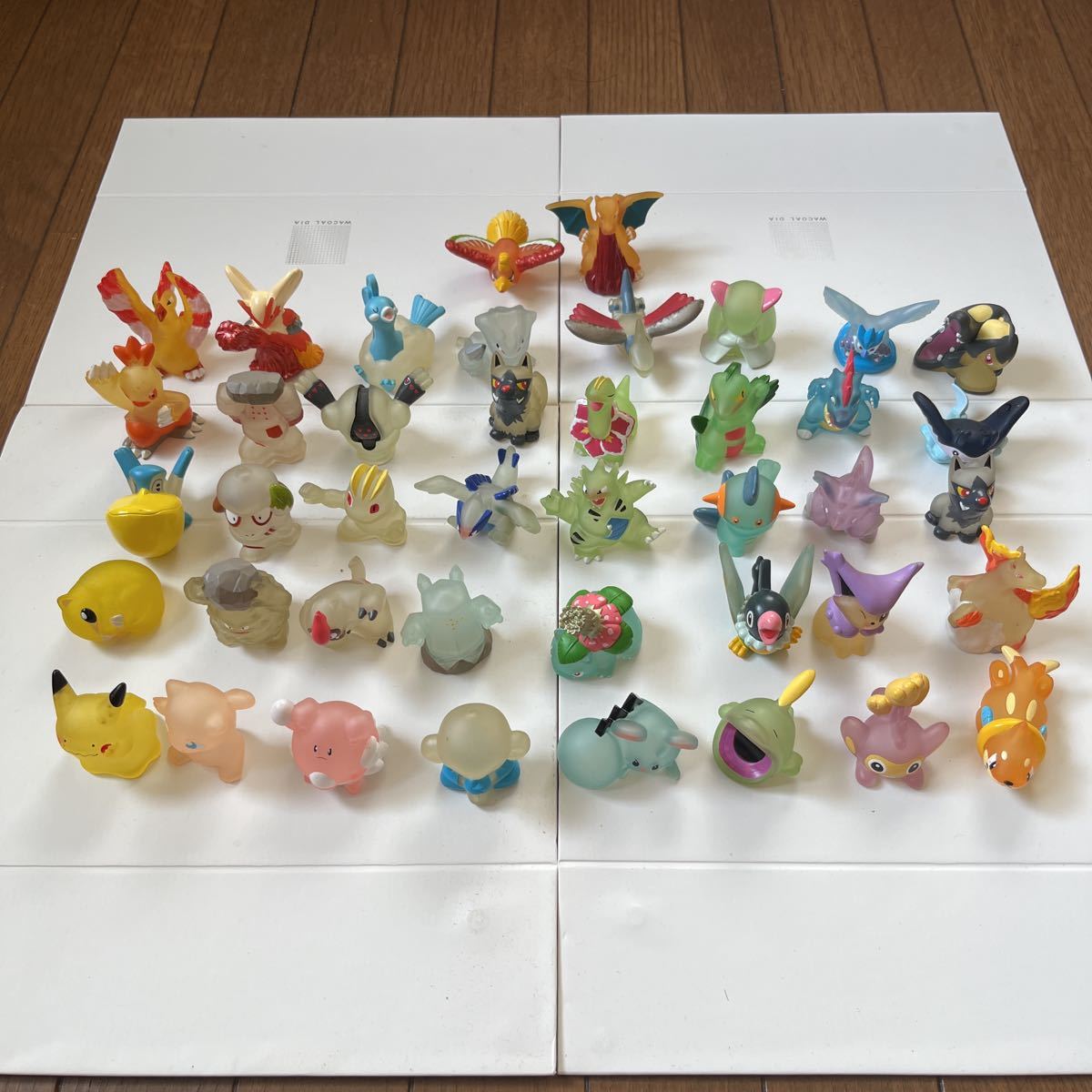 【希少】キメ技42体かぶりなし　ポケモン 指人形 ポケモンフィギュア 