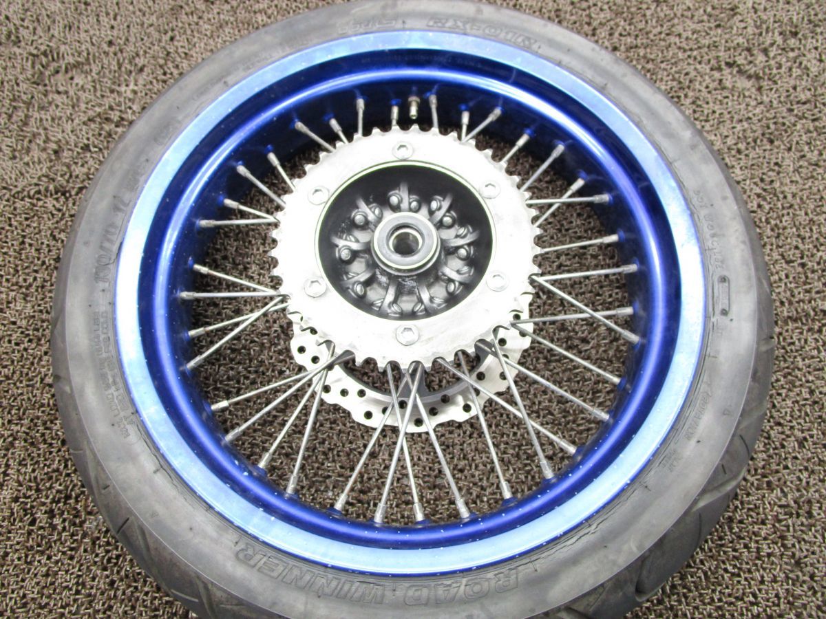 DトラッカーX リアホイール ディスク スプロケット □F28！LX250V カワサキ 【 LX250DE 】 D-TRACKER