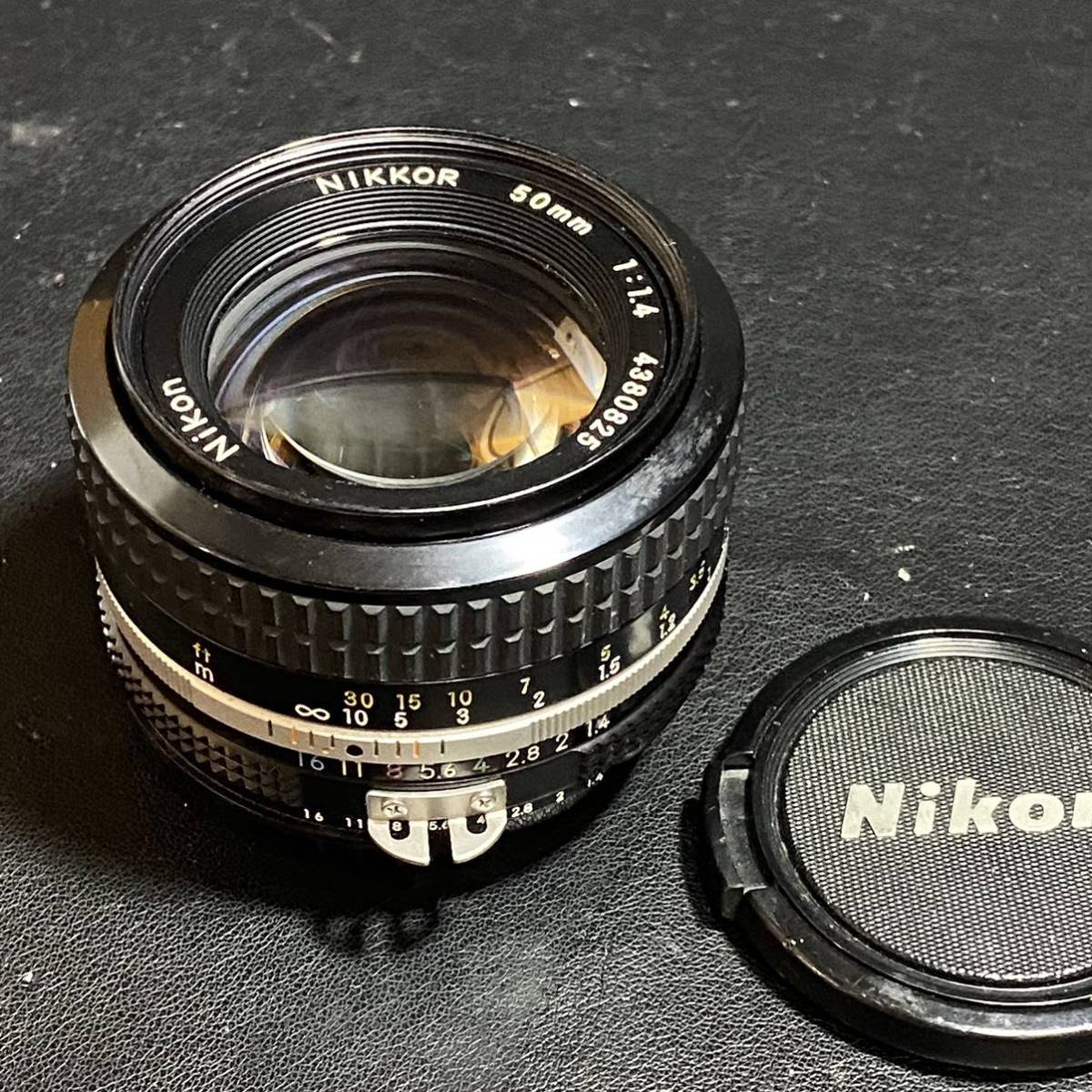 A-2 60 /Nikon NIKKOR 50mm 1:1.4 カメラレンズ Fマウント マニュアル