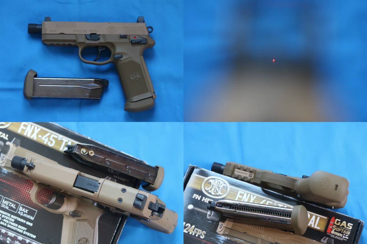 VFC Cybergun製 FN HERSTAL USA FNX-45 TACTICAL FDE 45ACP GBBガス 