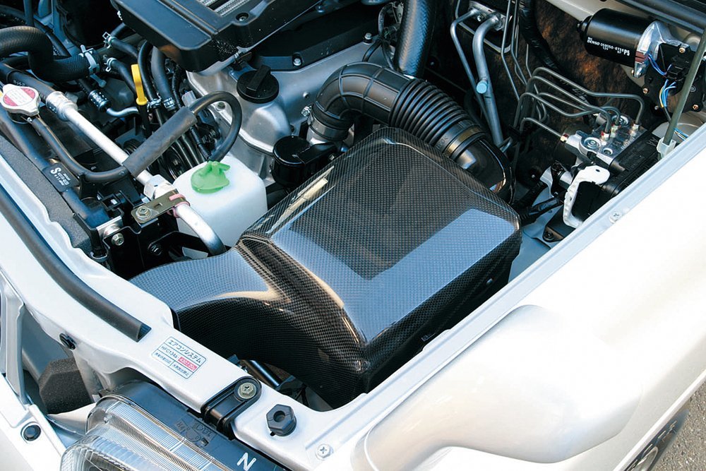 Monster Sport モンスタースポーツ カーボンインテークダクト ジムニー