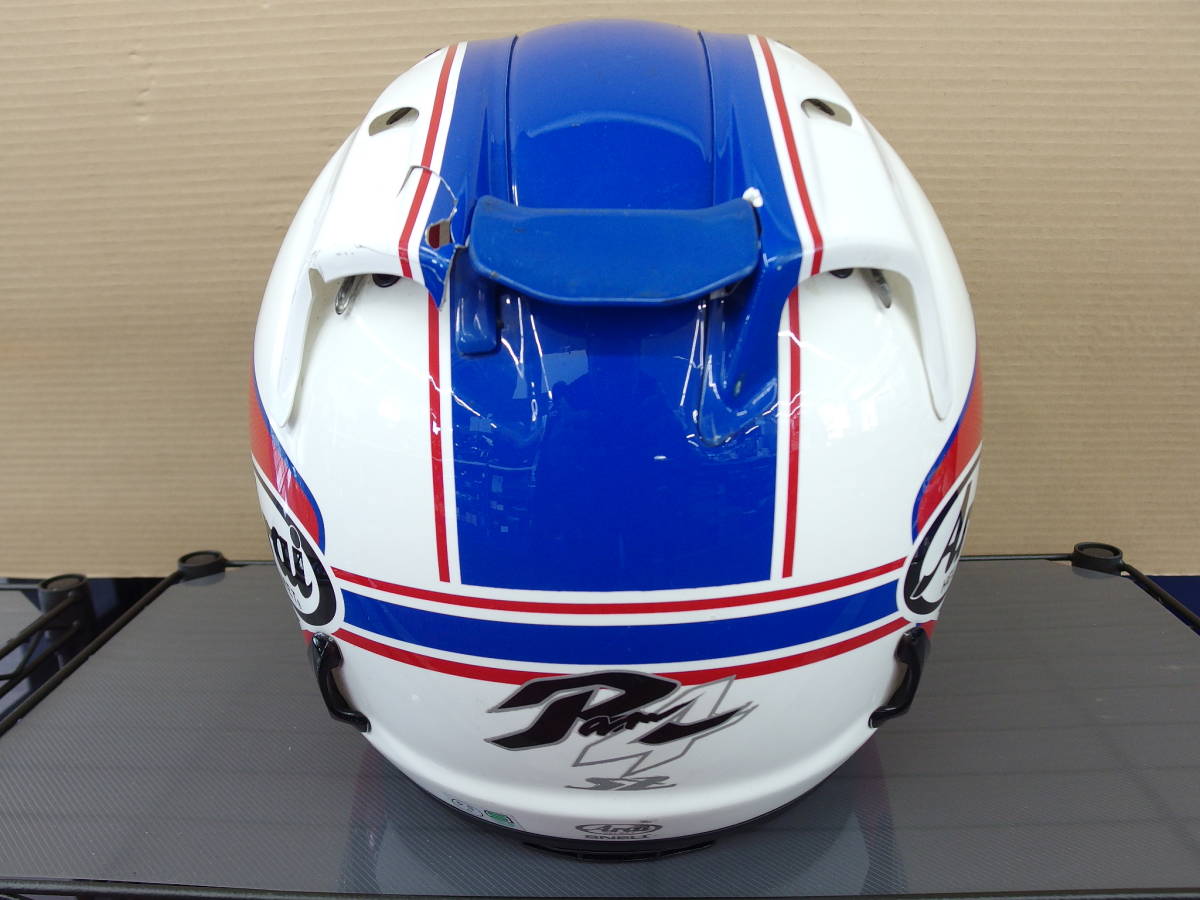 アライSZ Ram4オリジナルペイント　Lサイズ Lサイズ☆Arai(アライ) SZ-Ram4 シュワンツレプリカ 2016年製造