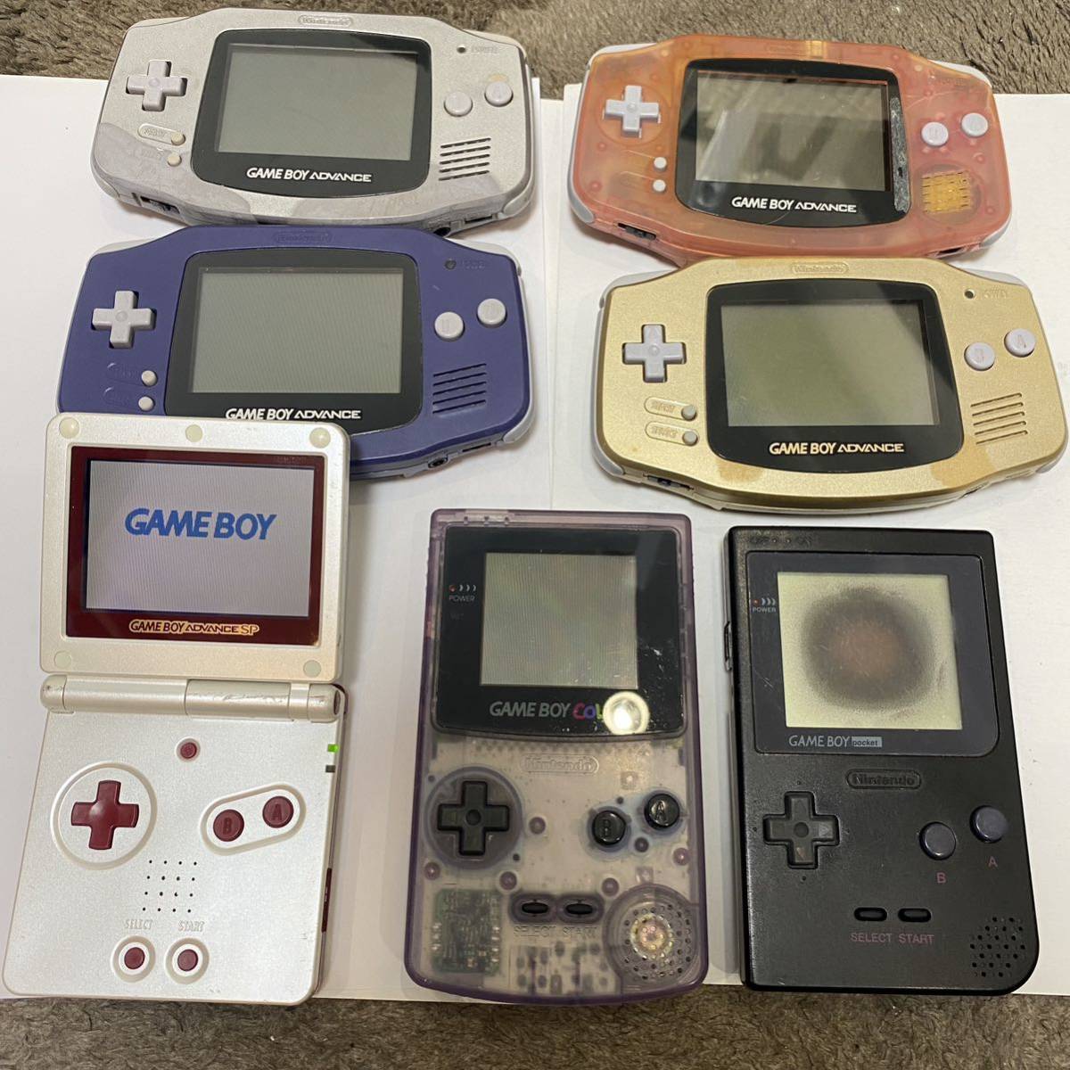 ゲームボーイアドバンスSP ゲームボーイカラー ゲームボーイポケット