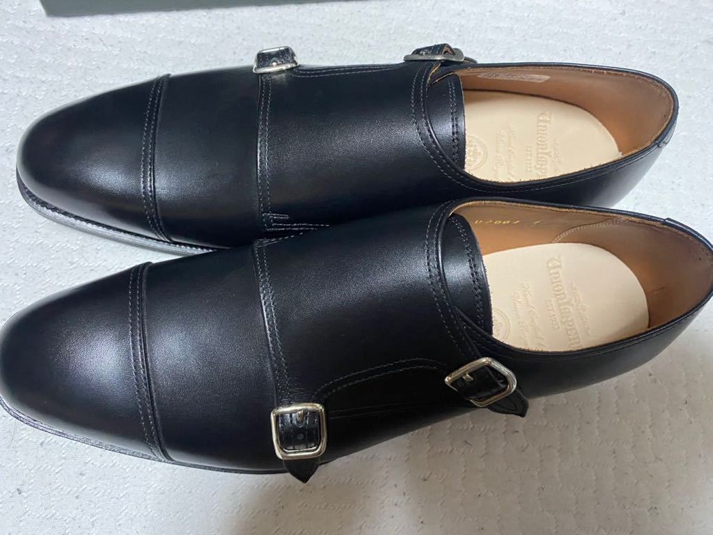 新品 未使用 ユニオンインペリアル ビジネスシューズ ダブルモンク
