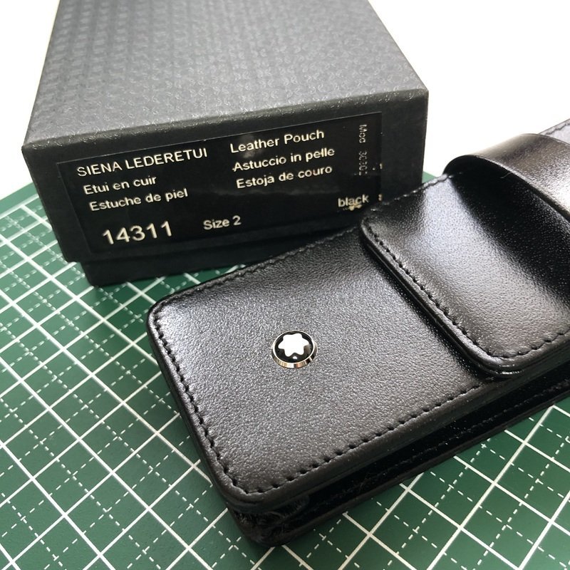 1円～ デッドストック MONTBLANC モンブラン 14311 2本挿し ペンケース