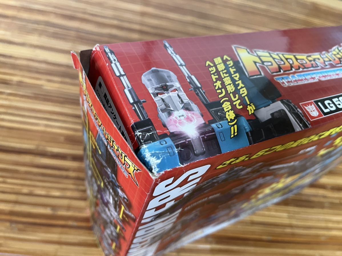 未開封】トランスフォーマーレジェンズ LG50 シックスショット 忍者 