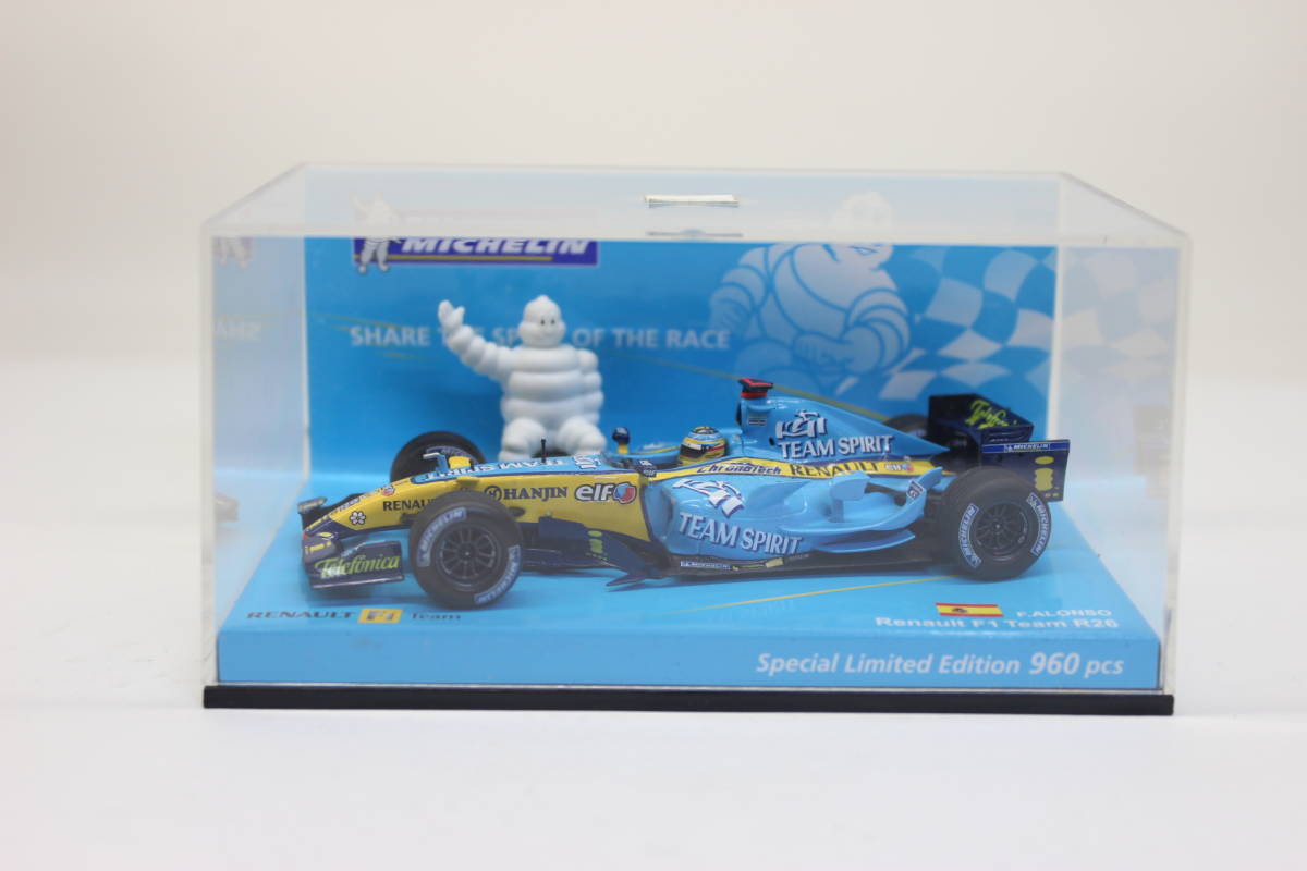 MINICHAMPS ミシュランコレクション F1チーム ルノー R26 フェルナンド
