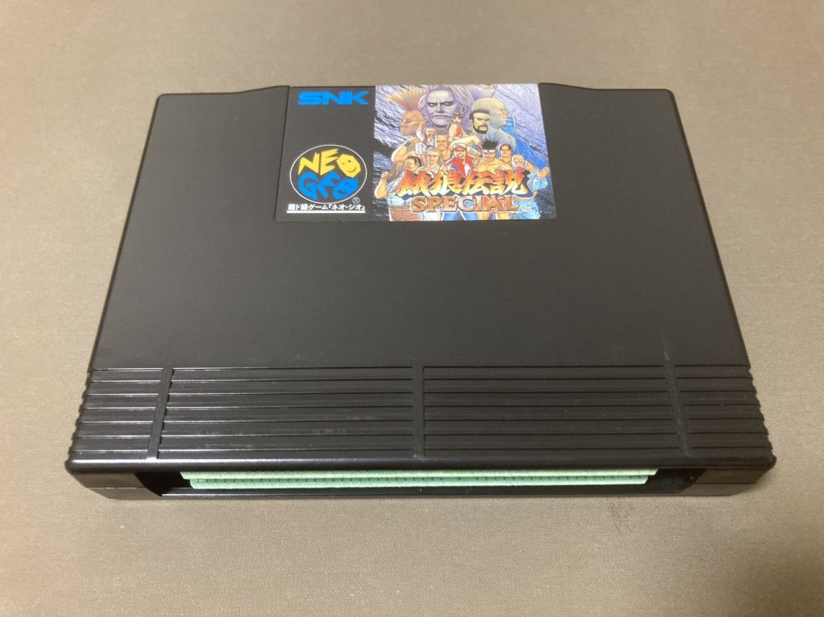 SNK NEOGEO AES ROMカートリッジ 餓狼伝説スペシャル FATAL FURY 