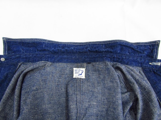 orSlow オアスロウ 40's カバーオール デニムジャケット 月桂樹ボタン