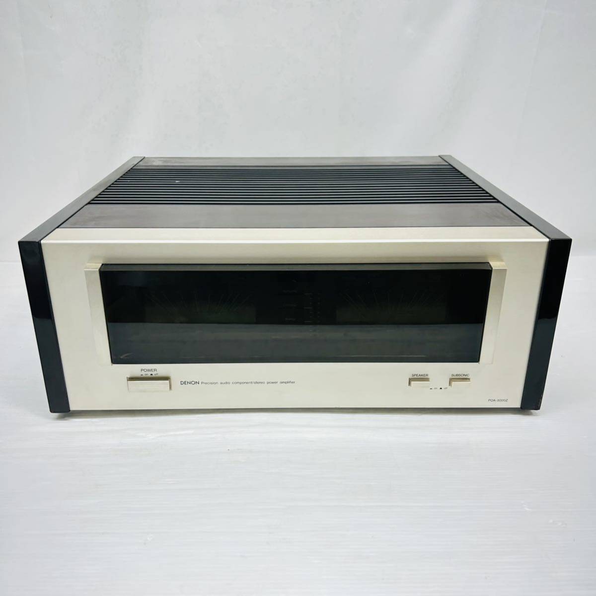 DENON POA-3000Z ステレオ・パワーアンプ デノン DENON デノン POA 
