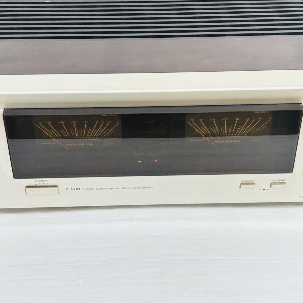 DENON POA-3000Z ステレオ・パワーアンプ デノン DENON デノン POA 