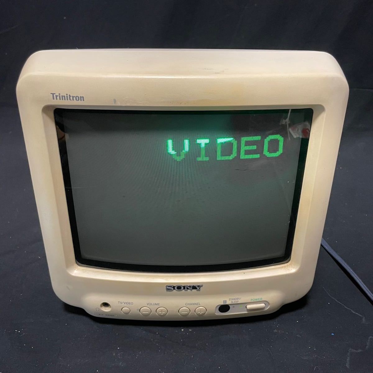 SONY Trinitron KV-10DS1 ブラウン管テレビ 本体 希少品 白 SONY KV-10DS1 TRINITRON ブラウン管テレビ TV 10インチ