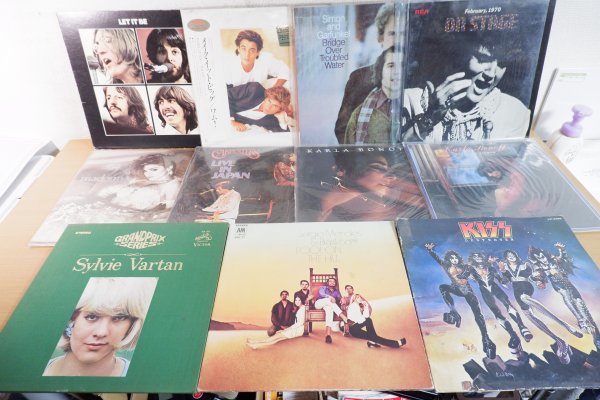 洋楽レコード 6枚セット まとめ売り レコード まとめ - 大量 LP 19箱分 | 総重量約456g相当 120サイズ 約