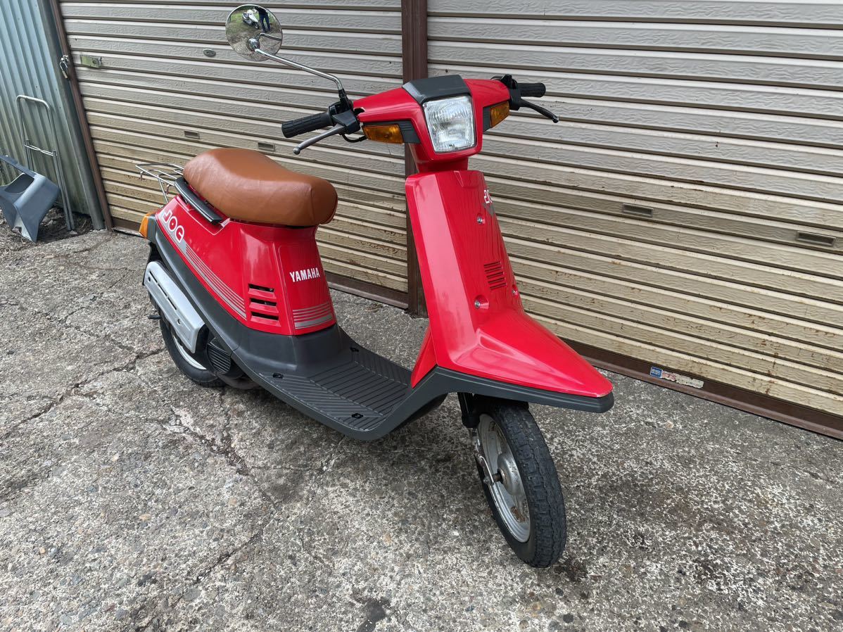 YAMAHA 旧ジョグ 前期70キロメーター 【書類つき】