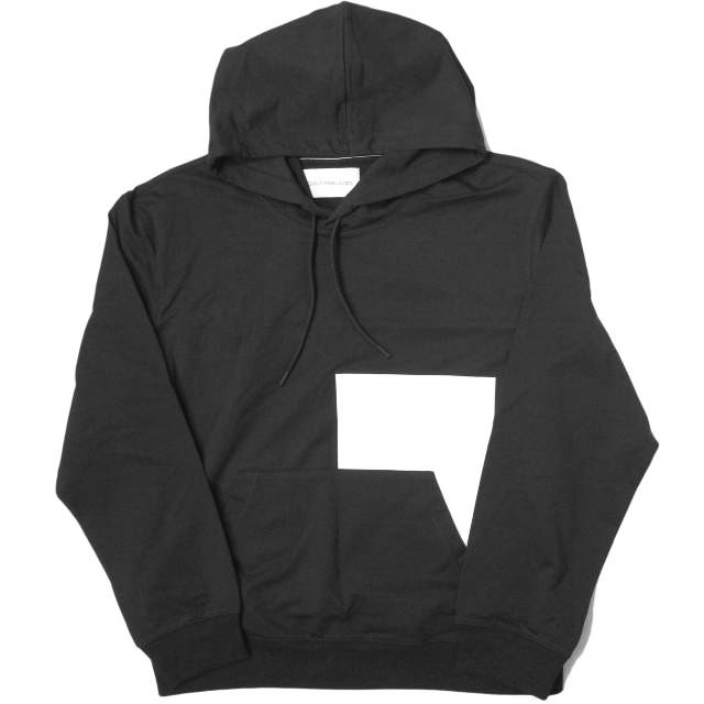 新品 Calvin klein Jeans カルバンクラインジーンズ Color Blocked Logo Hoodie スウェットプルオーバーパーカー J319949 M BLACK g13433