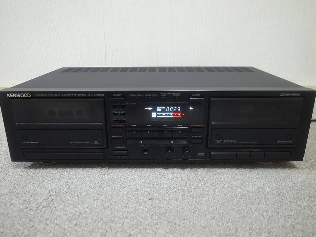 KX-W8010 Kenwood cassette Double Cassette Deck KENWOOD deck Tape