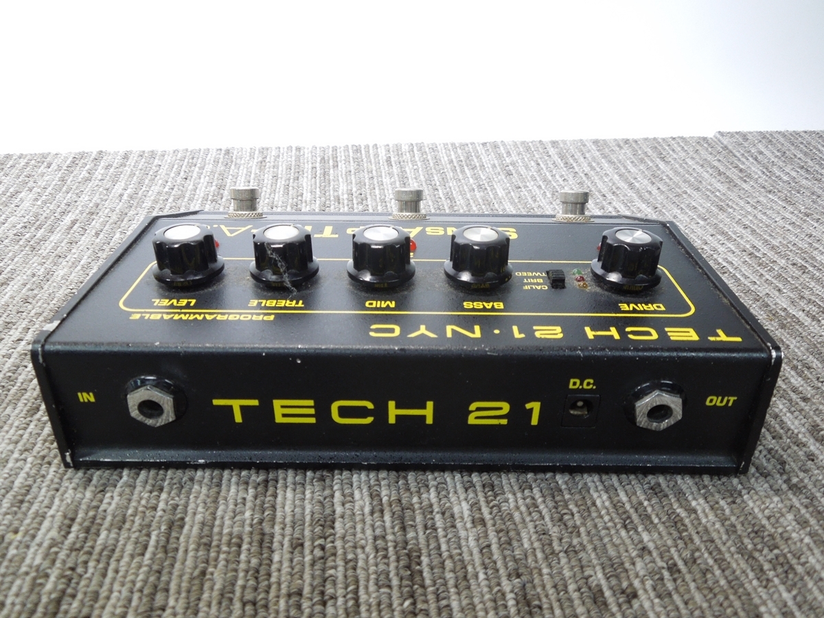 ☆き9-595 TECH21 サンズアンプ TRI-A.C. 電池フタ欠品 SansAmp Tech 0
