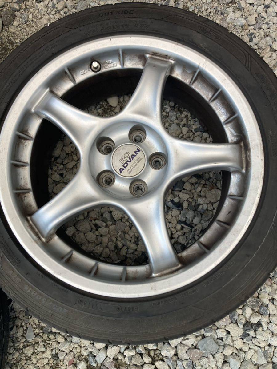 ヨコハマ ADVAN アドバン RC 16×7J +35 PCD100_1