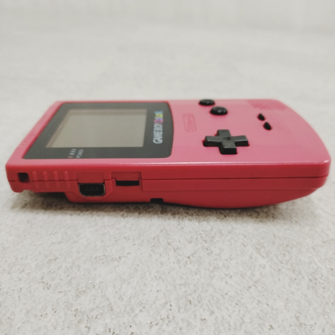 新品未使用 ゲームボーイカラー 本体 ざれ レッド 任天堂 Nintendo