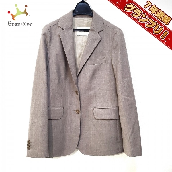 エトロ ETRO サイズ40 M - ベージュ レディース 長袖/春/秋 ジャケット