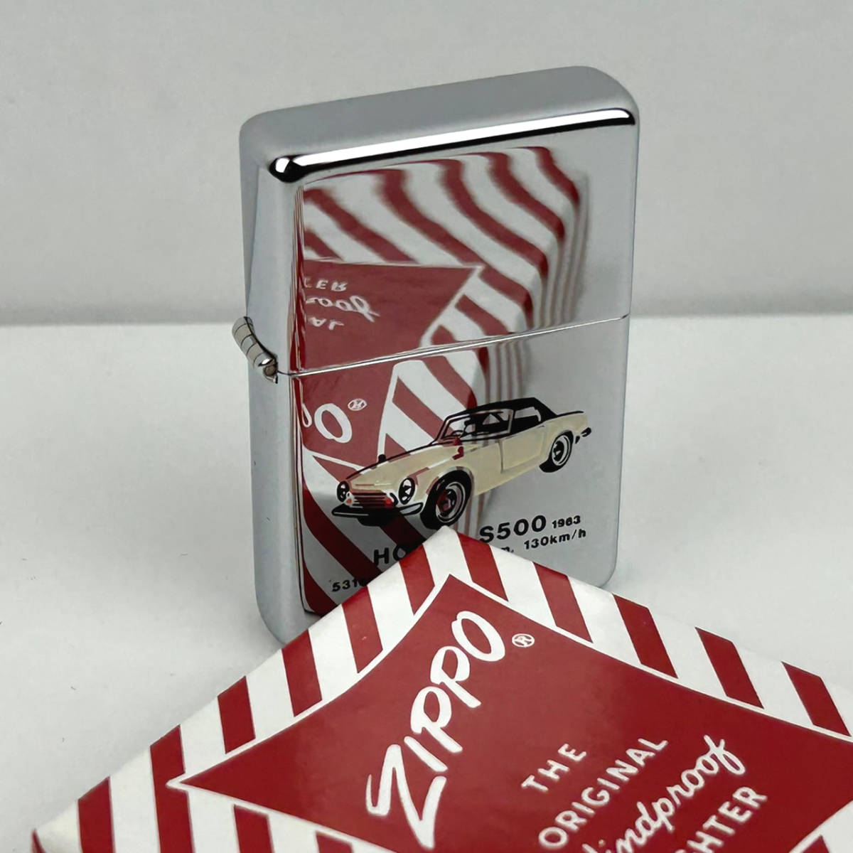 未使用・未着火/ZIPPO・ジッポー/ホンダ S500/鏡面/1937レプ - Zippo