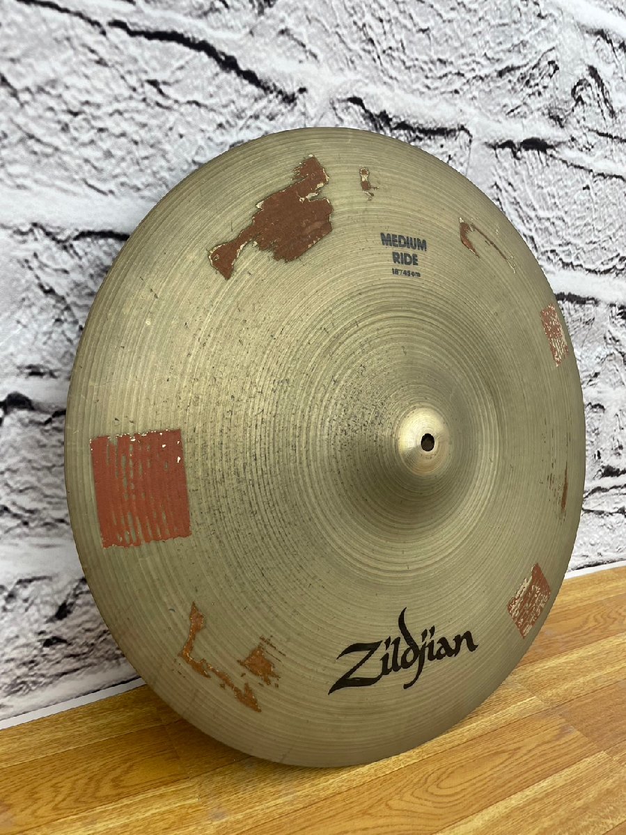 □t1703　中古★Zildjian 　ジルジャン　MEDIUM THIN CRASH18/45　クラッシュシンバル