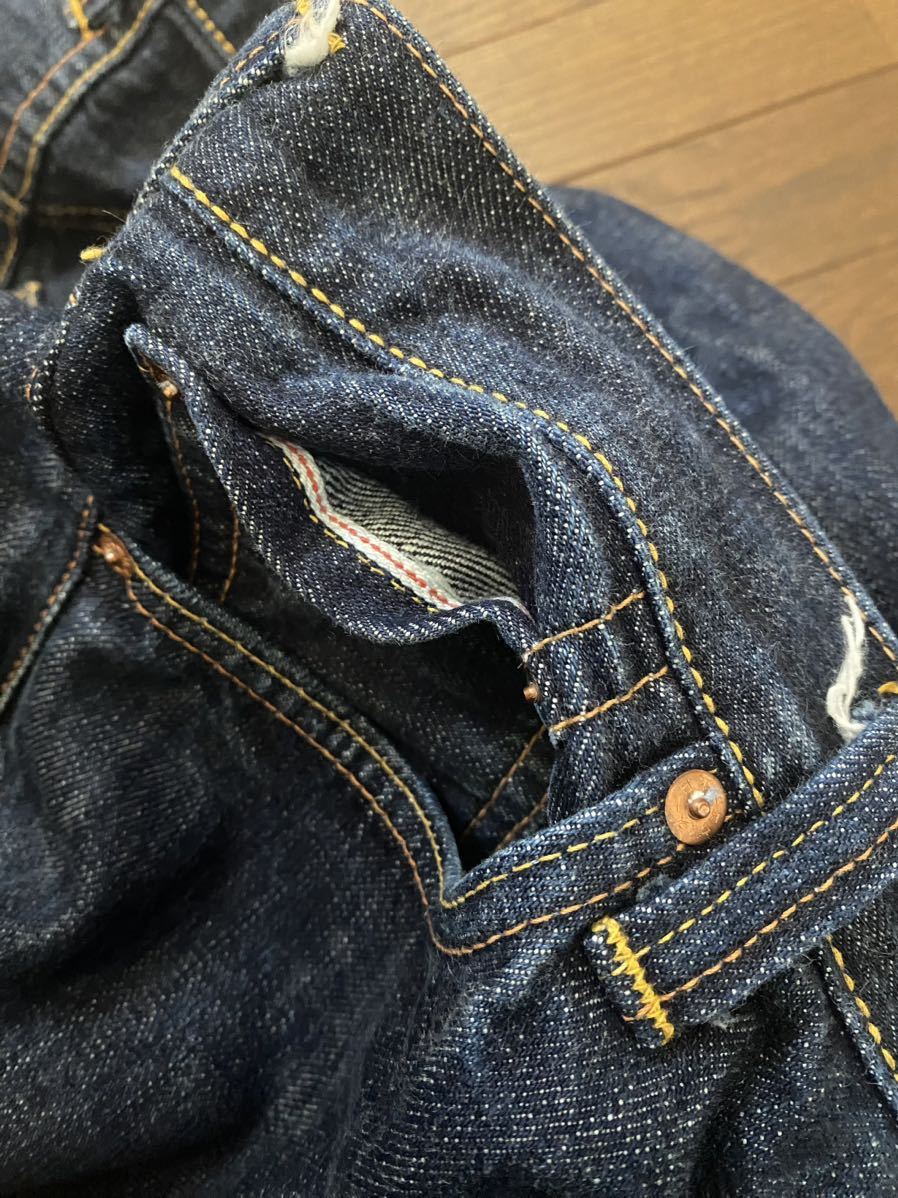 EVISU 0 エヴィス ジーンズ 赤耳 NO2 デニム 戒 No.2 エビス 1 NO.2 赤