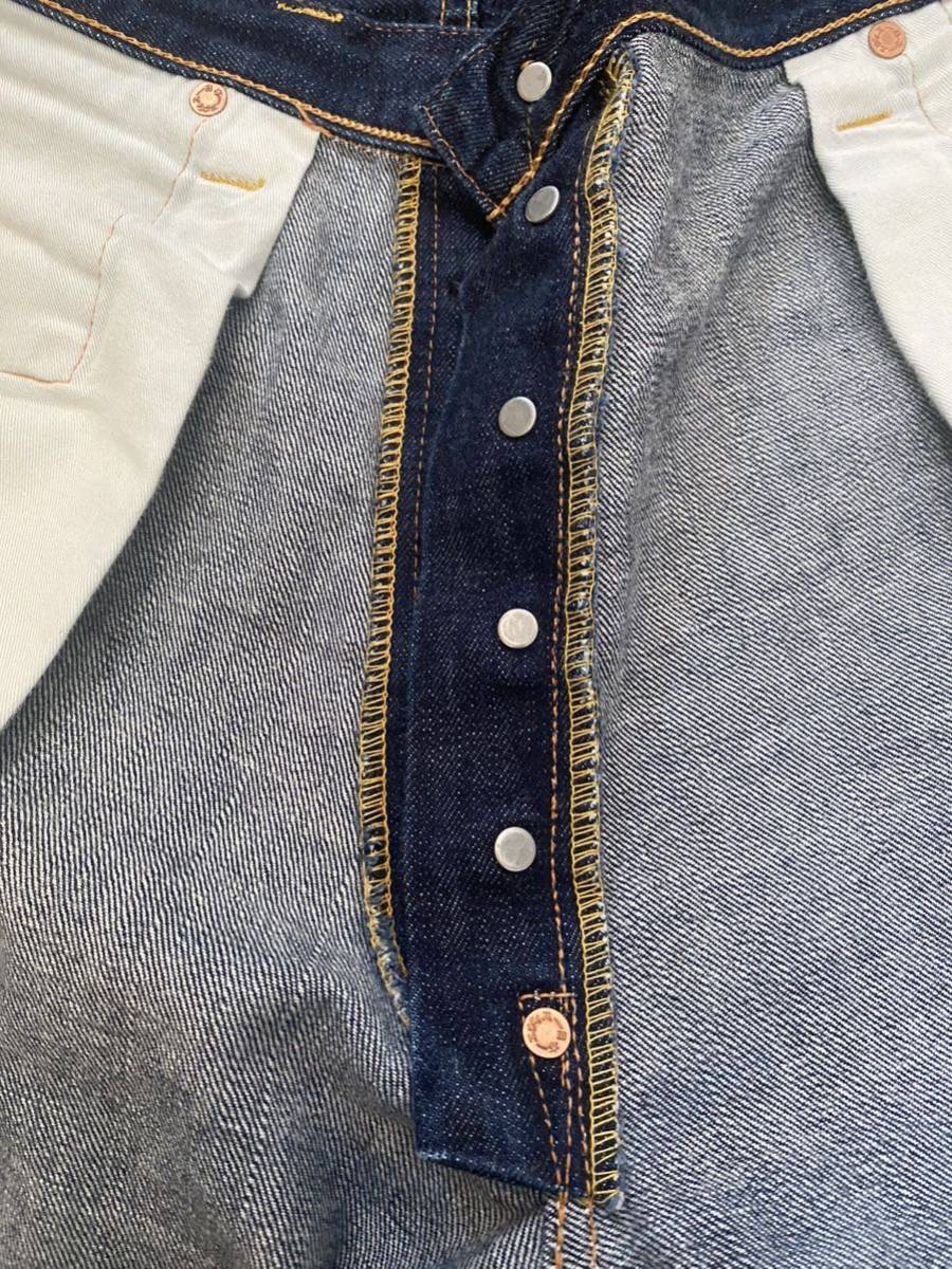 EVISU 0 エヴィス ジーンズ 赤耳 NO2 デニム 戒 No.2 エビス 1 NO.2 赤