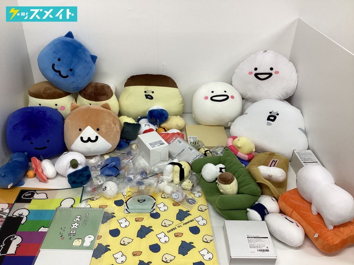 【同梱不可/現状】 ファンシー お文具さんといっしょ グッズ まとめ売り ぬいぐるみ ストラップ カレンダー プリン皿 他 F