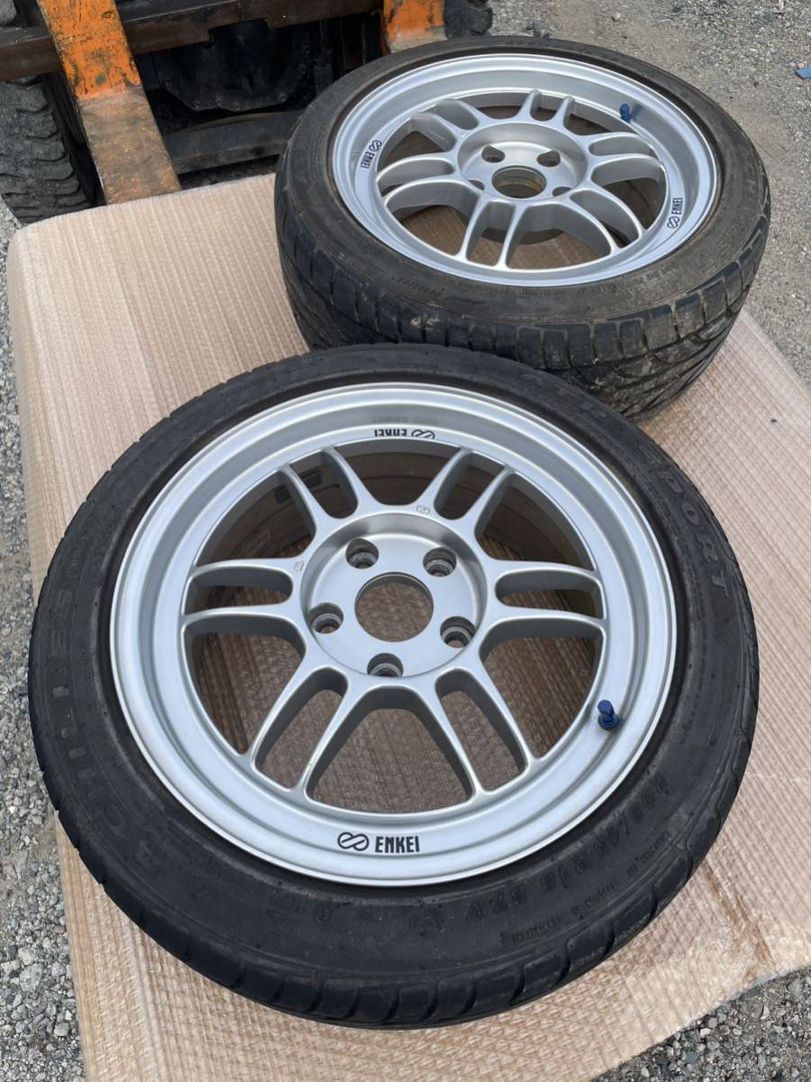 エンケイENKEIホイール　2本セット　16インチ7J インセット 35 シビックEK9 タイプR 16インチ エンケイ ENKEI +43 5H RC-T5