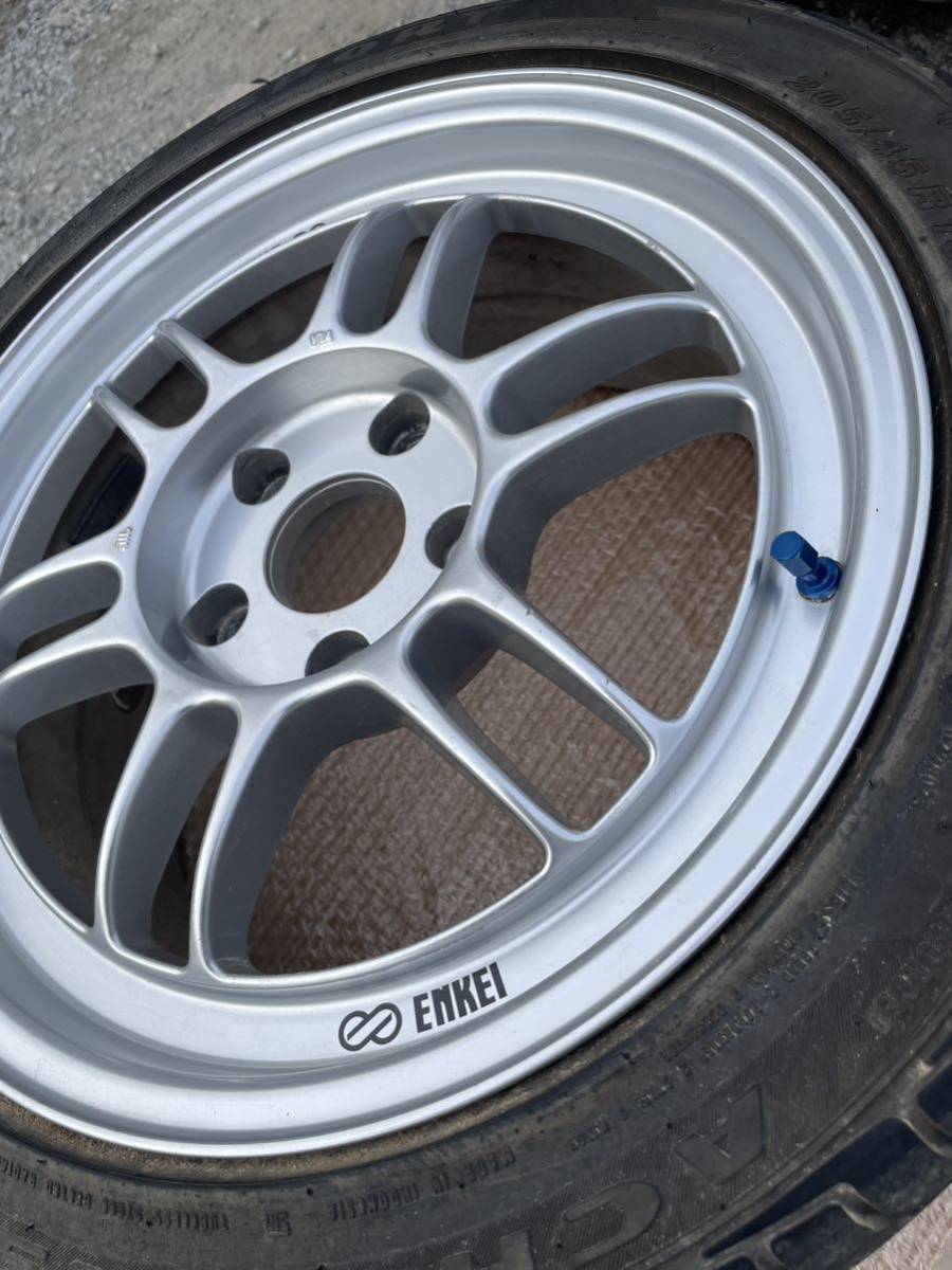 エンケイENKEIホイール　2本セット　16インチ7J インセット 35 シビックEK9 タイプR 16インチ エンケイ ENKEI +43 5H RC-T5