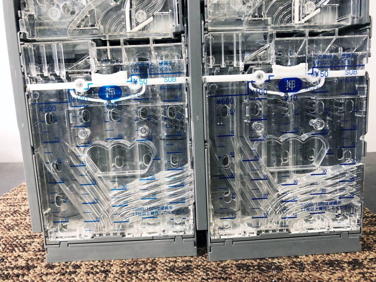 中古メック　2台 コンラックス 新紙幣対応 コンラックス ビルバリ . コンラックス コインメック 二台