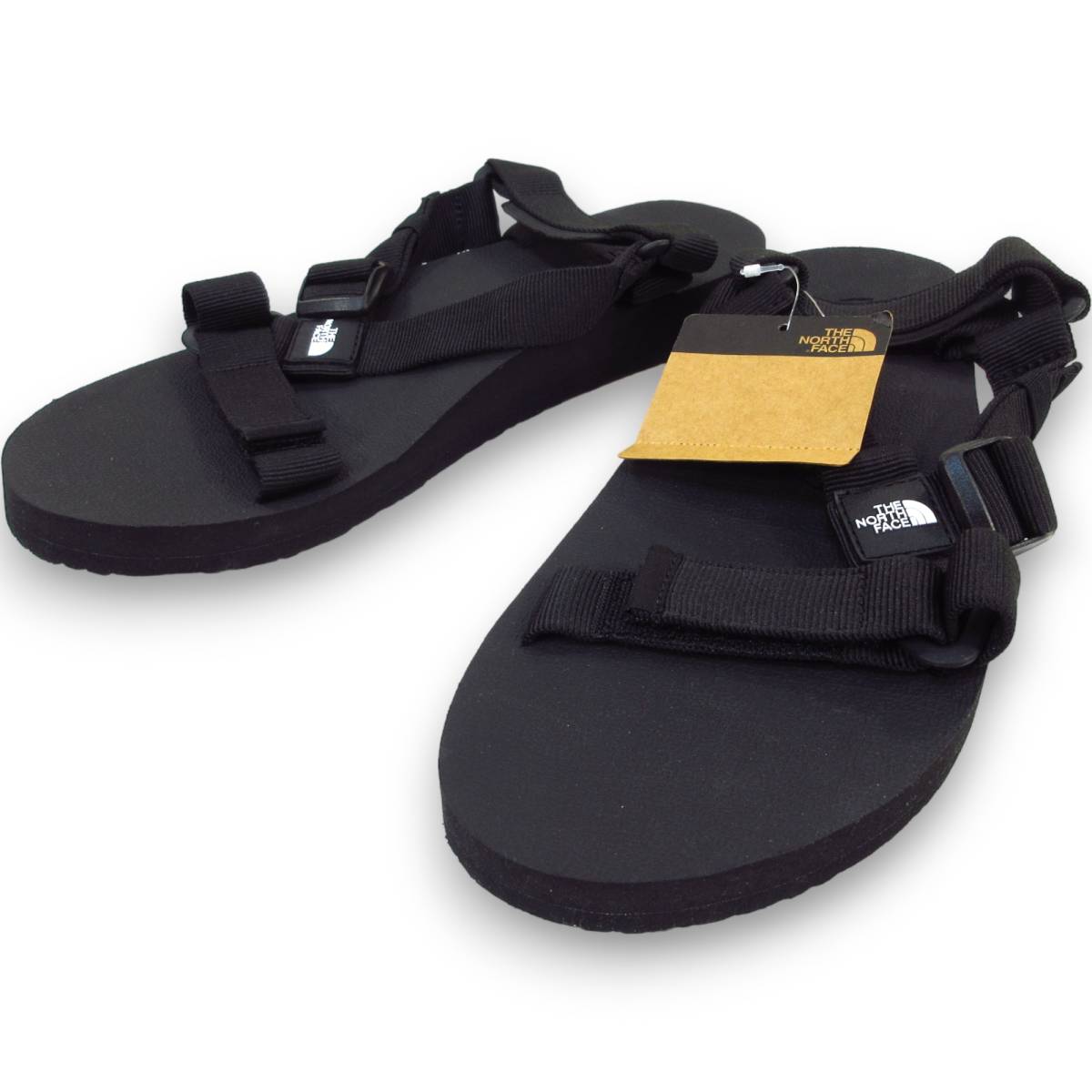 新品◆THE NORTH FACE◆ULTRA STRATUM ウルトラ ストレイタム サンダル 28.0cm ブラック×ホワイト◆ノースフェイス NF52051◆ada J561