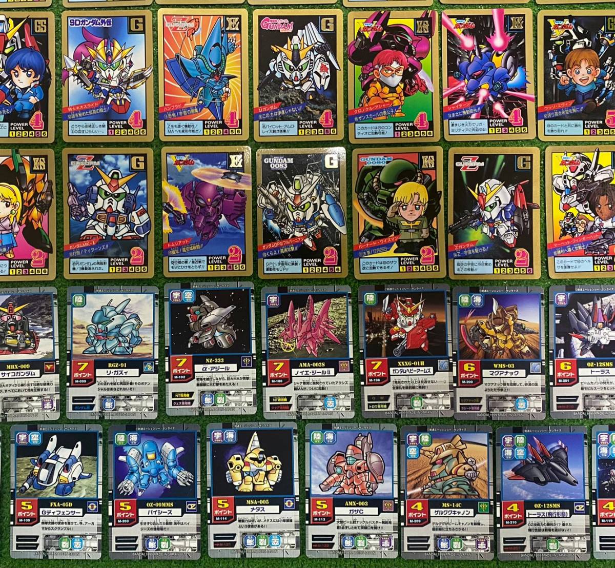 ▽18-6 SDガンダム スーパーバトル カードダス 大量 100枚超 まとめ 