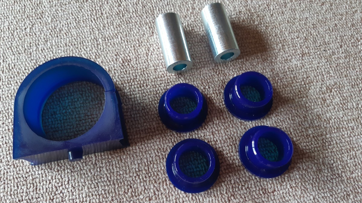 強化ステアリングラックブッシュ　Super Pro製ウレタン　左右セット　SXE10　GXE10　ツアラーV #2