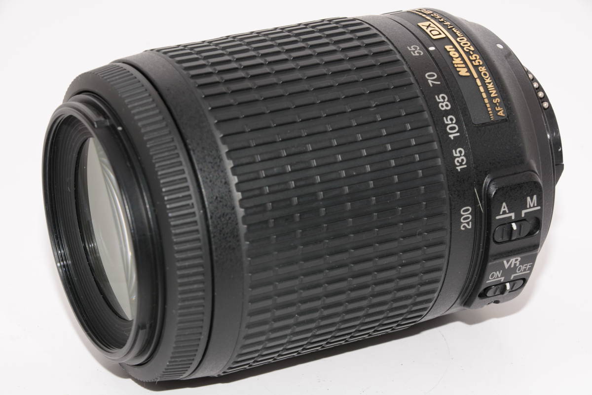 AF-S VR DX 55-200mm Nikon ED Zoom Zoom-Nikkor f⁄4-5.6G