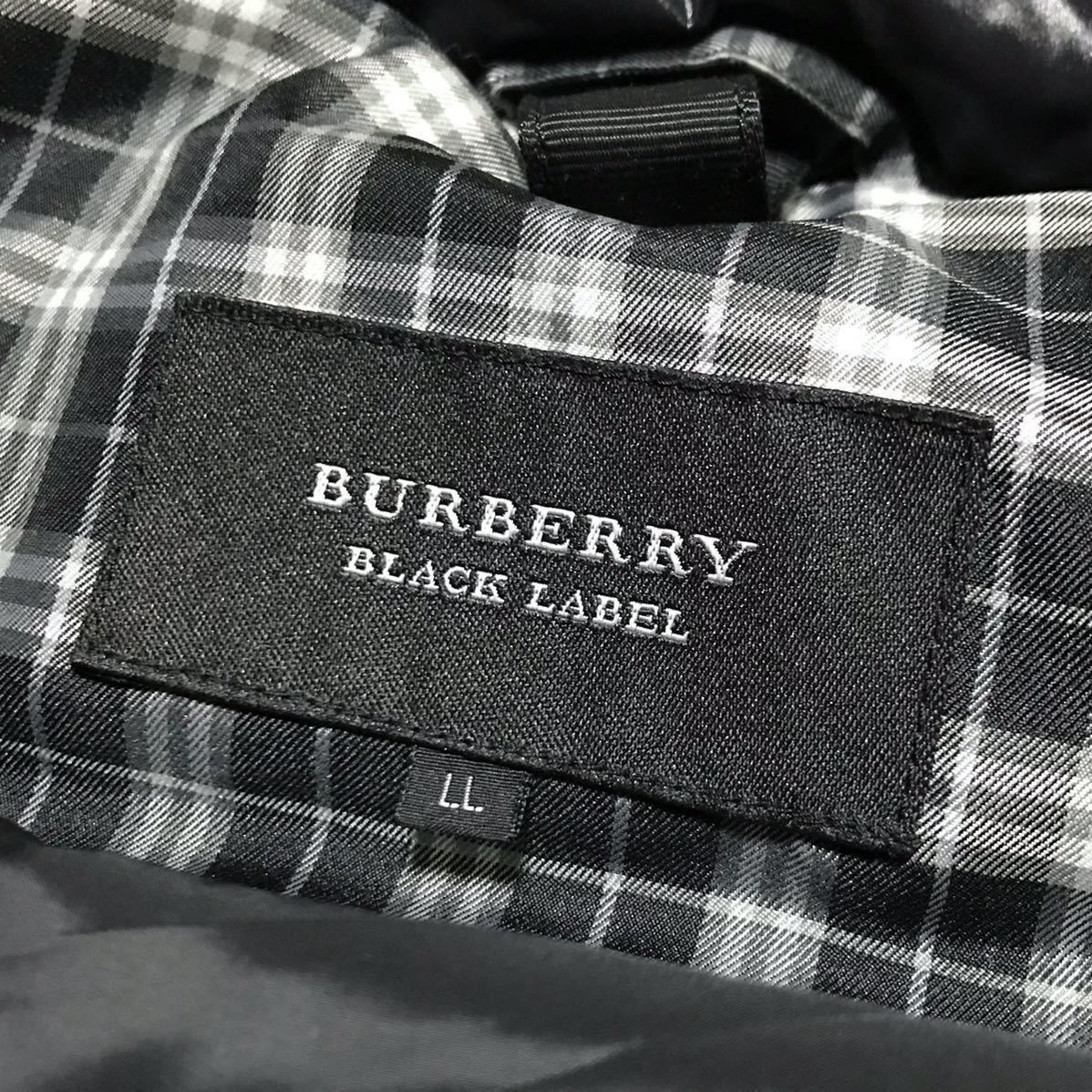 BURBERRY BLACK LABEL】バーバリー ブラックレーベル ナイロンダウン