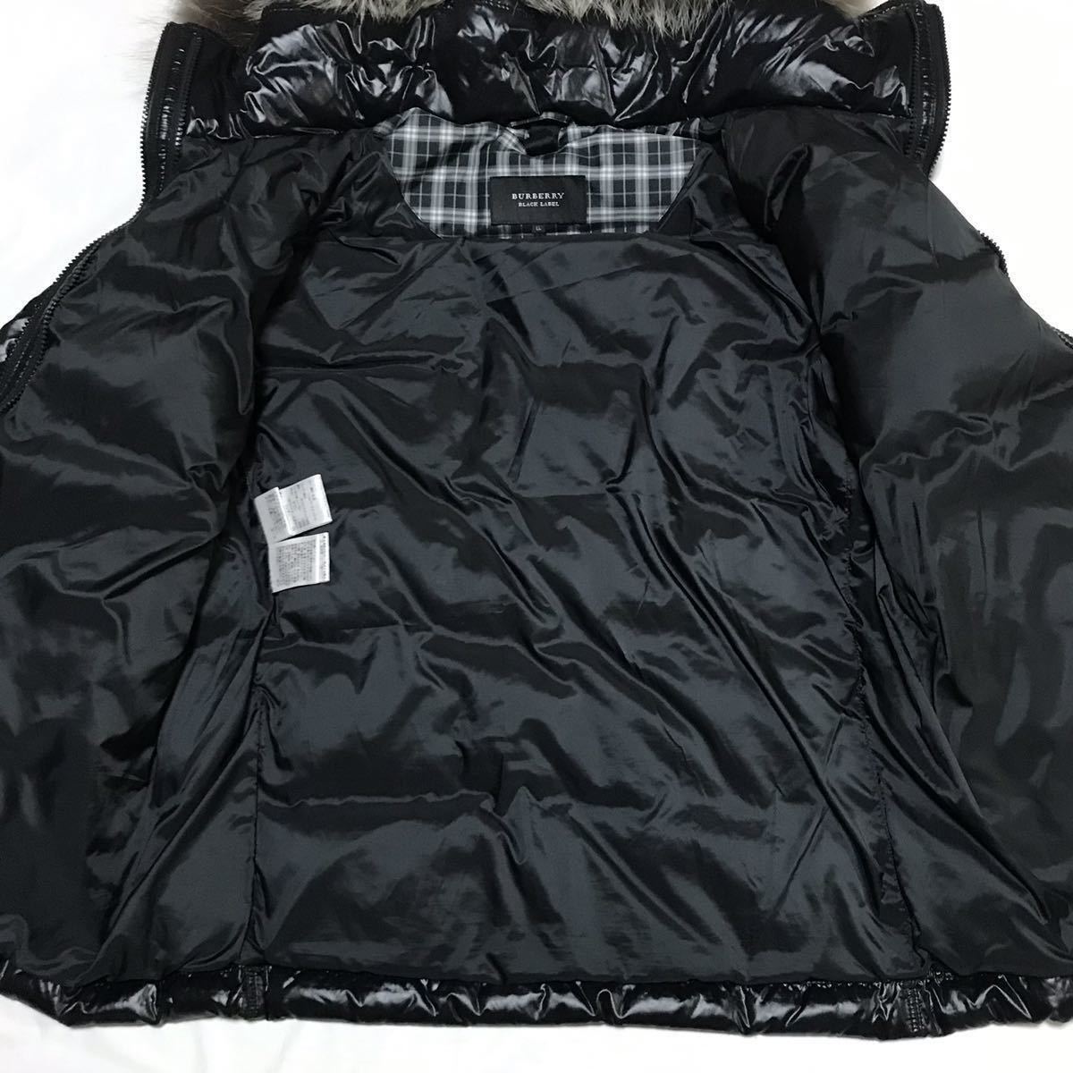 BURBERRY BLACK LABEL】バーバリー ブラックレーベル ナイロンダウン