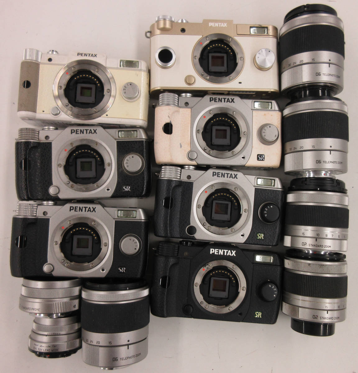 【最新作，新作】 3768N ジャンク PENTAX Q -10 -S1 -7 smcPENTAX 15-45mm 2.8ED 等 ペンタックス まとめて 大量セット 14点 動作未確認 同梱不可(ペンタックス)｜売買されたオークション情報、yahooの商品情報をアーカイブ公 ペンタックス