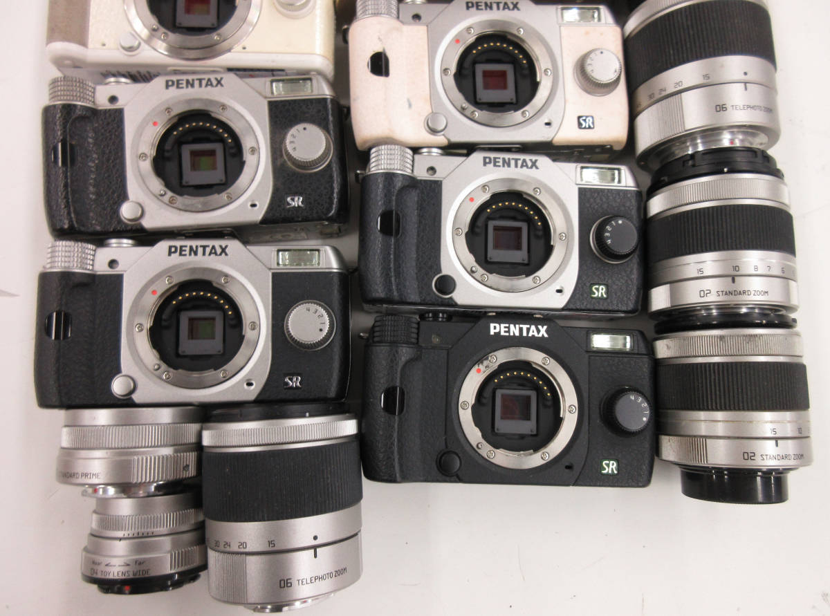 同梱歓迎】動作未確認ジャンク□PENTAX Q 02 STANDARD ZOOM 5-15mm
