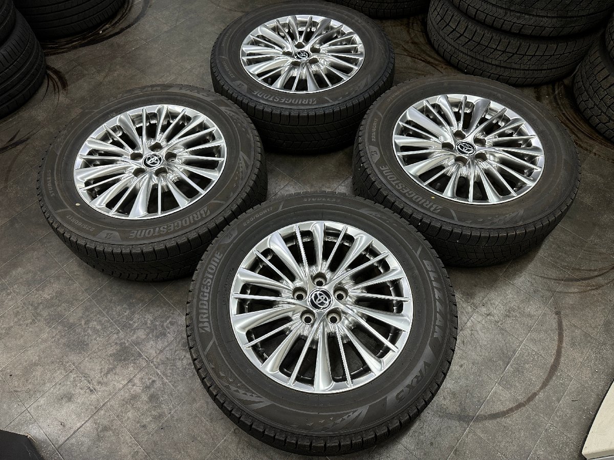 極上スタッドレス】トヨタ 30系 アルファード 純正 225/60R17 