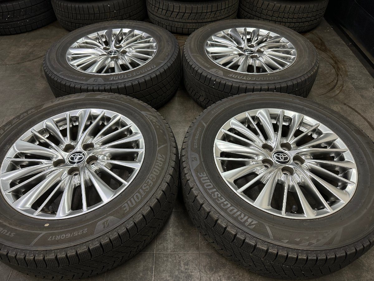 極上スタッドレス】トヨタ 30系 アルファード 純正 225/60R17 